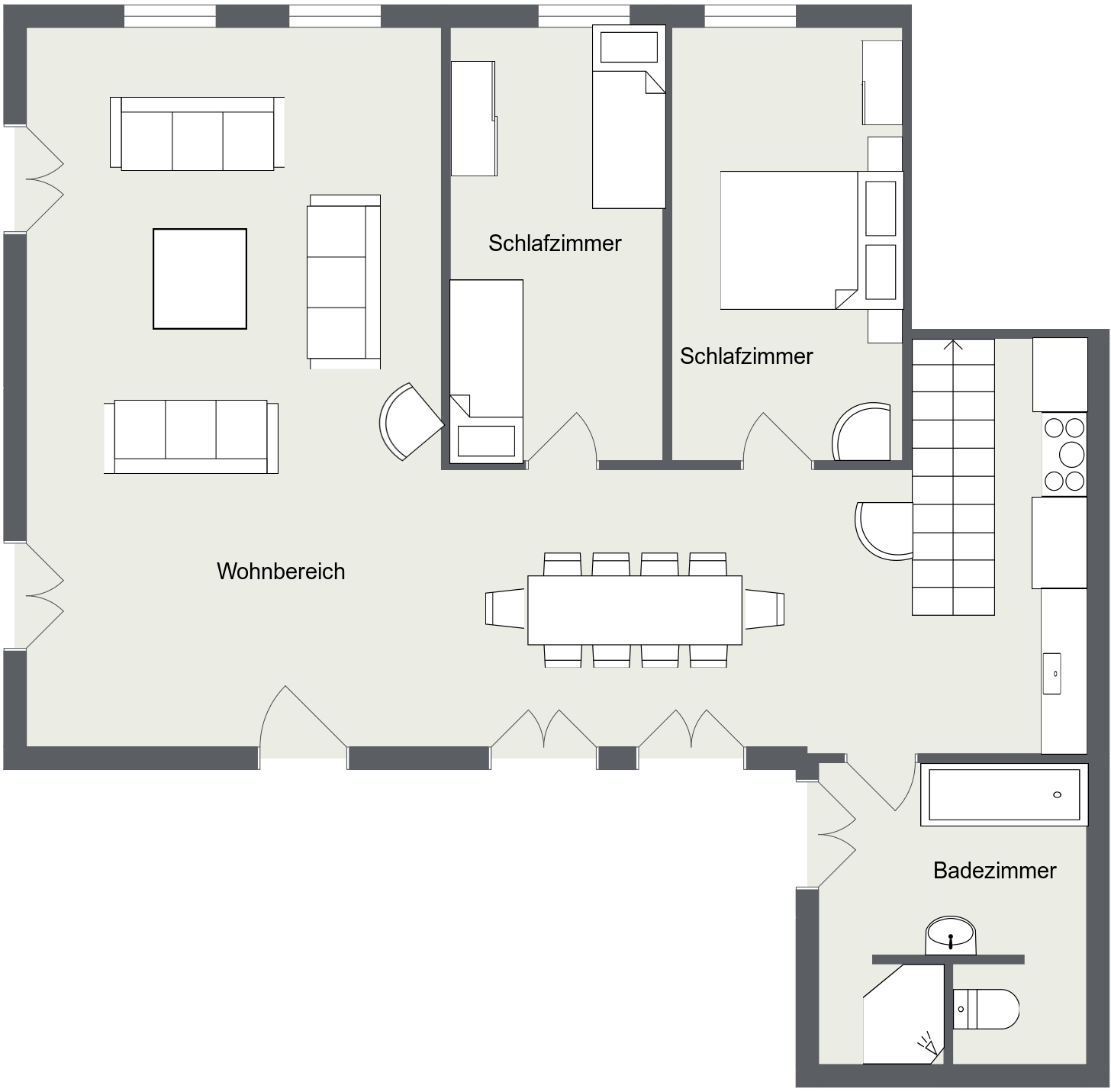 Grundriss Erdgeschoss