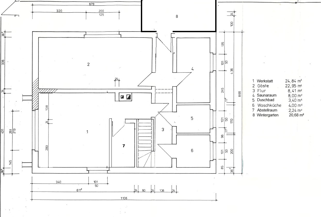 Grundriss Kellergeschoss