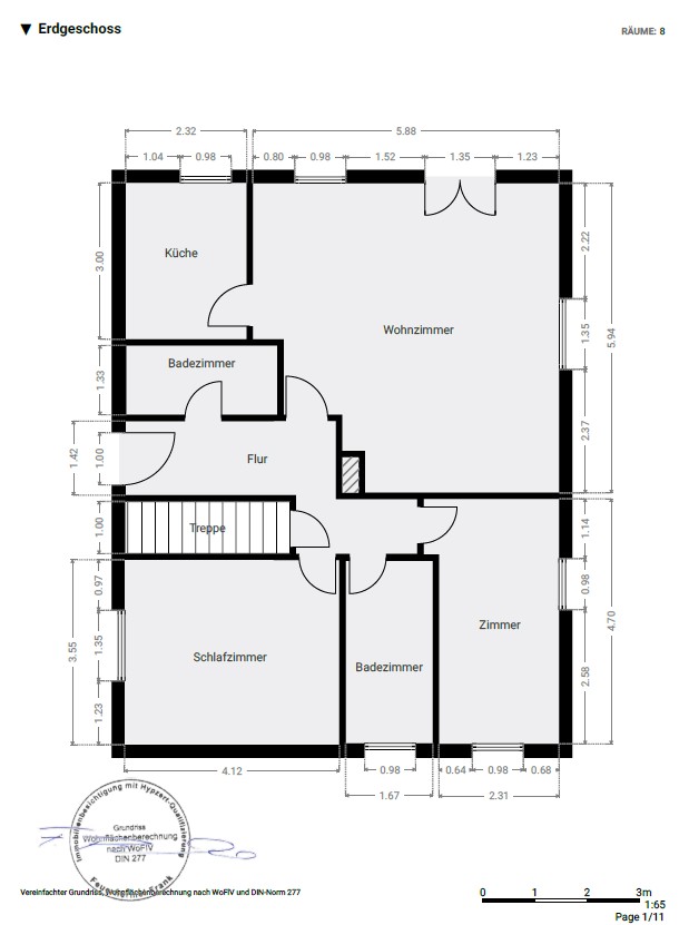 Grundriss Erdgeschoss
