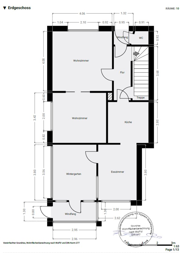 Grundriss Erdgeschoss
