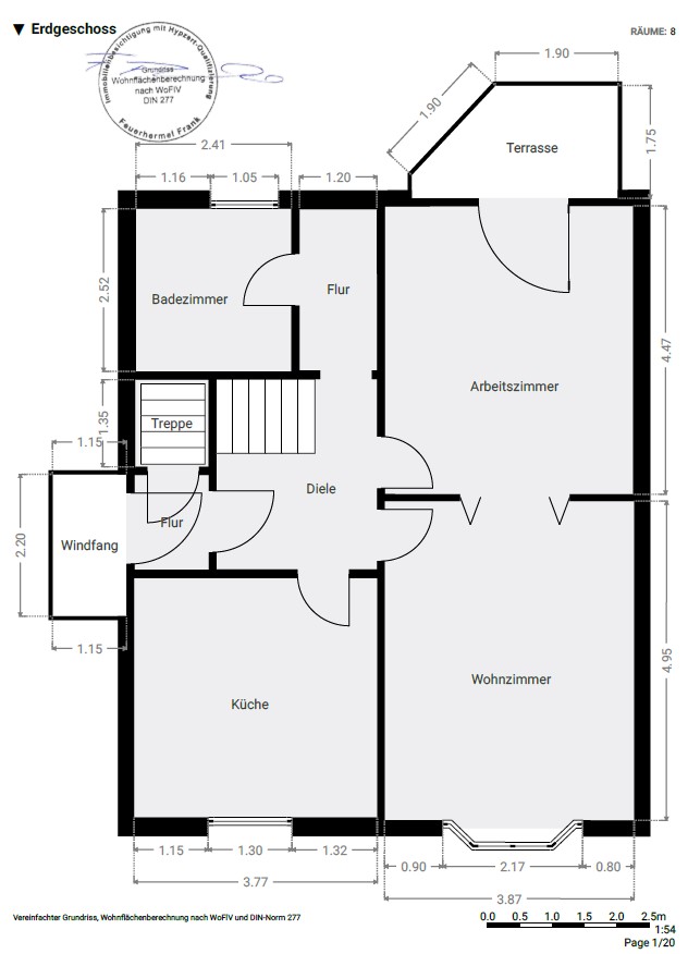 Grundriss Erdgeschoss