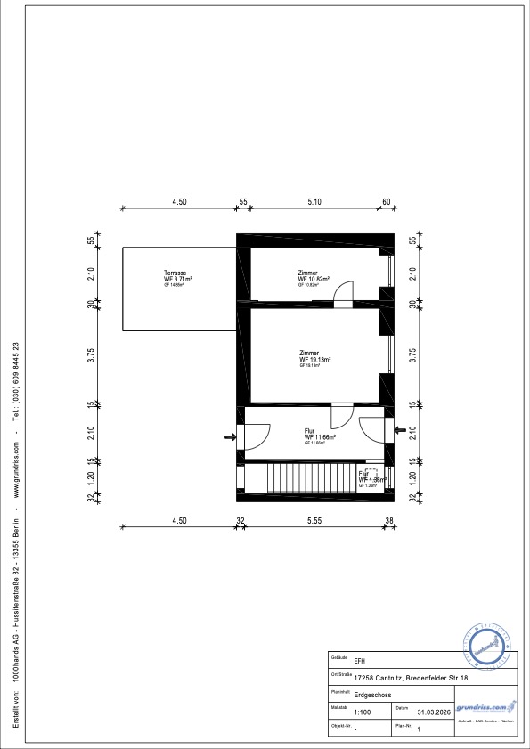 Grundriss Cantnitz EG