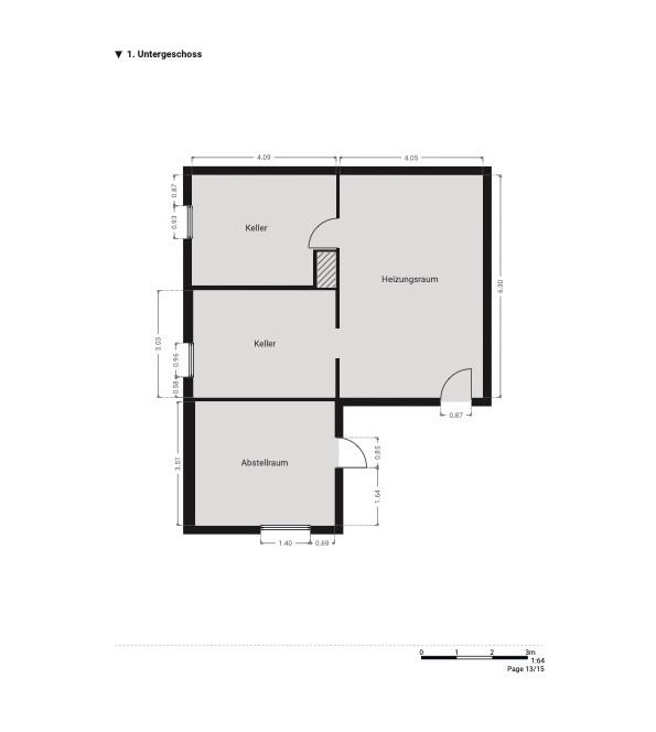 Grundriss Keller Wrodow 2