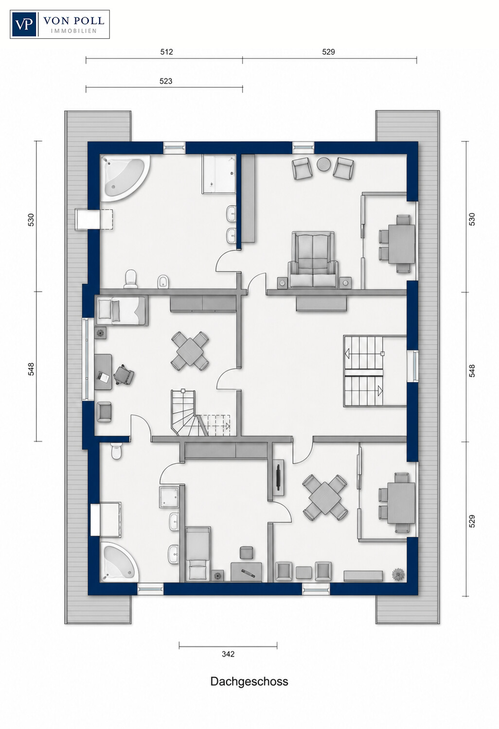 Grundriss OG Strasburg Rothemühler Str