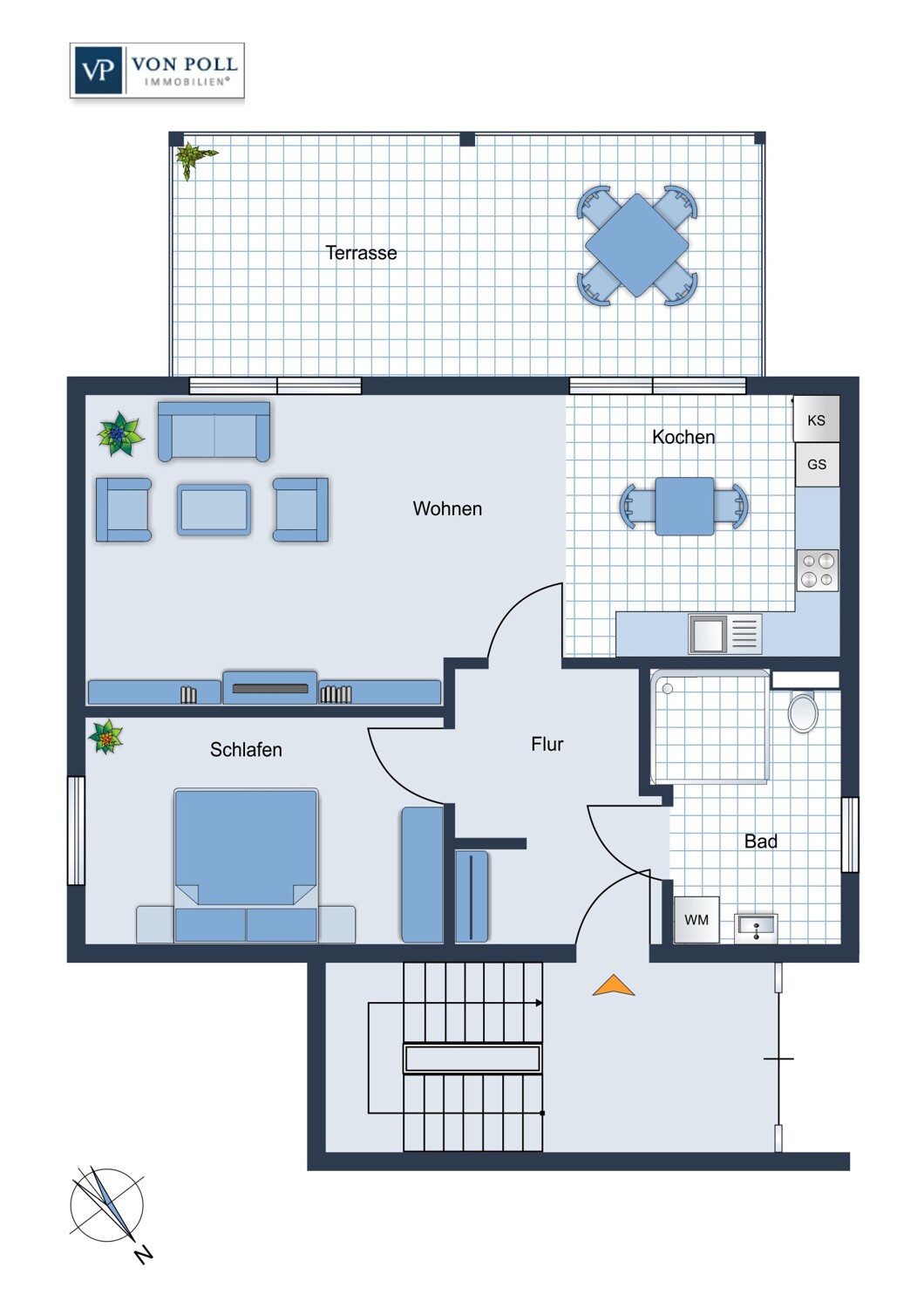 Erdgeschoss Wohnung 1