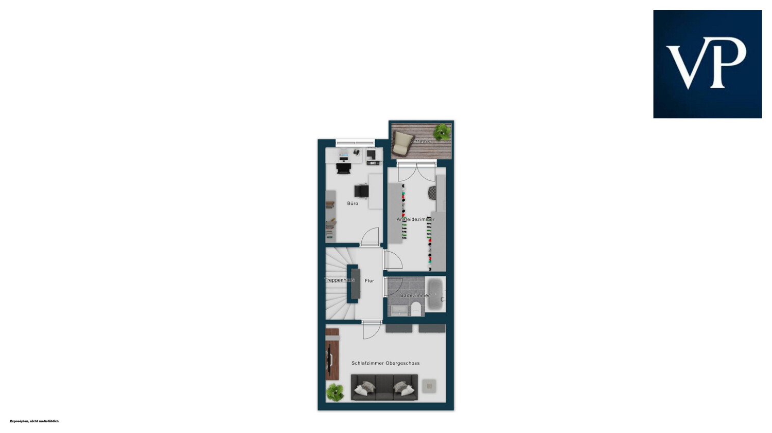 Grundriss Obergeschoss