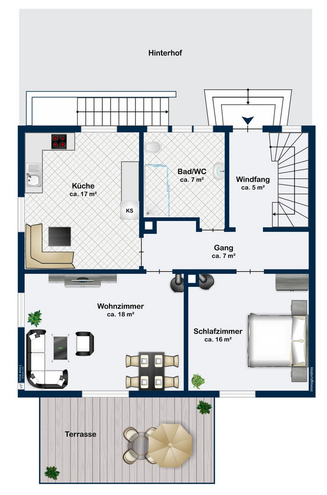 Grundriss EG Altbestand