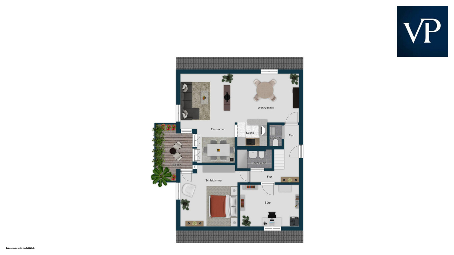 Dachgeschoss 3. Obergeschoss