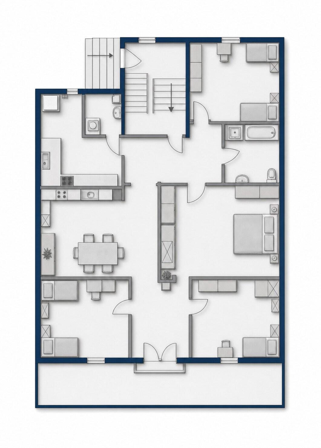 Grundriss Erdgeschoss