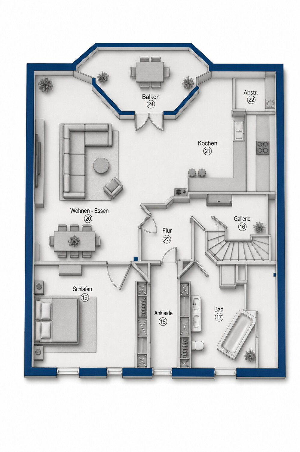 Grundriss DG