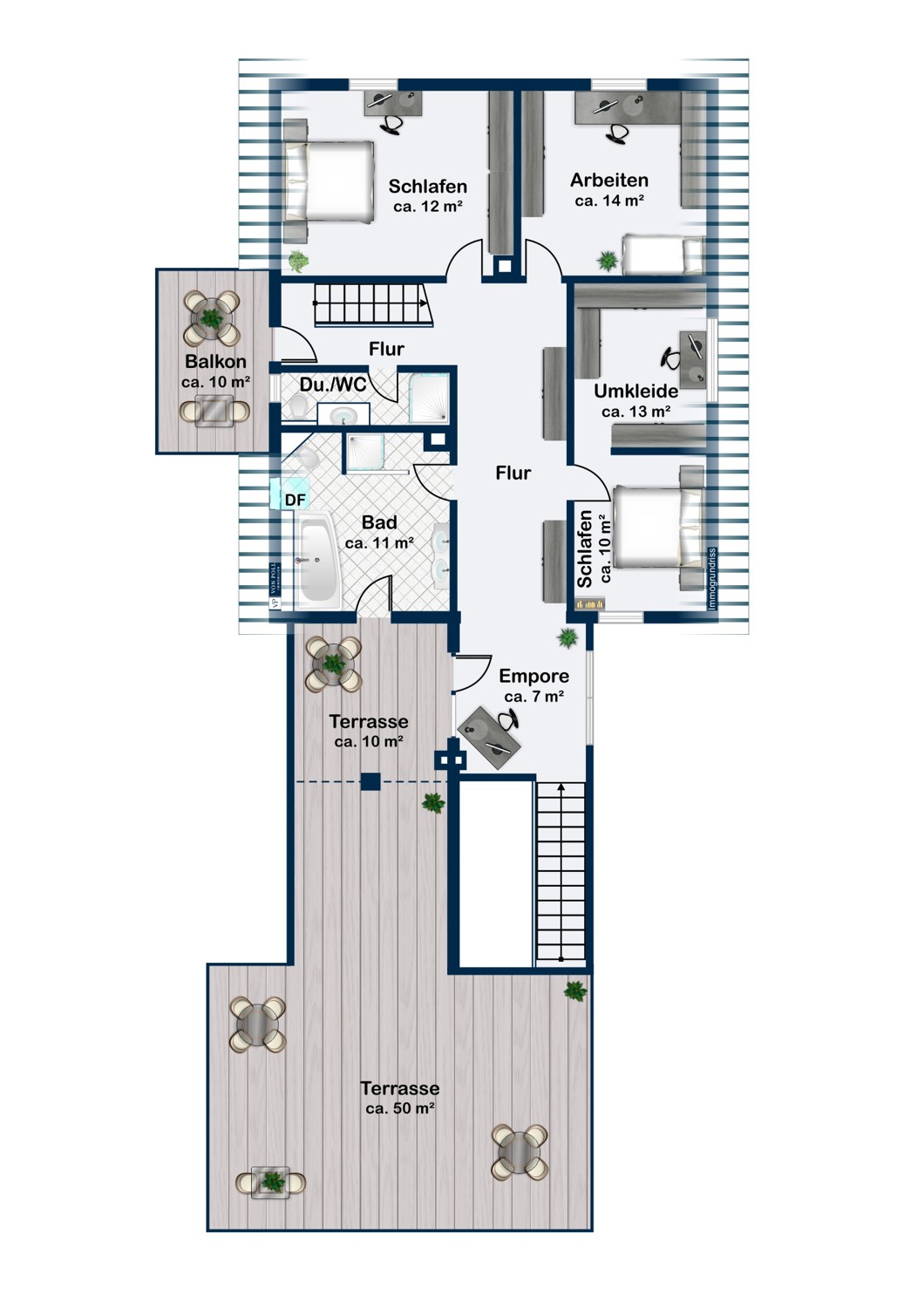 GRUNDRISS OBERGESCHOSS II