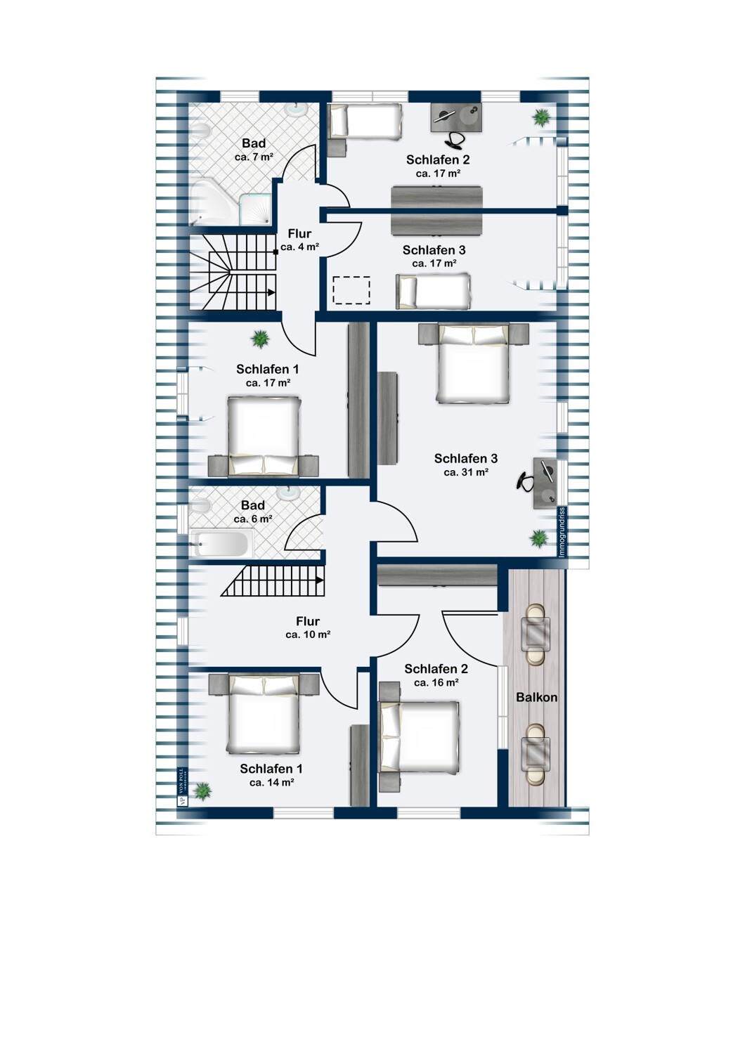 GRUNDRISS | OBERGESCHOSS