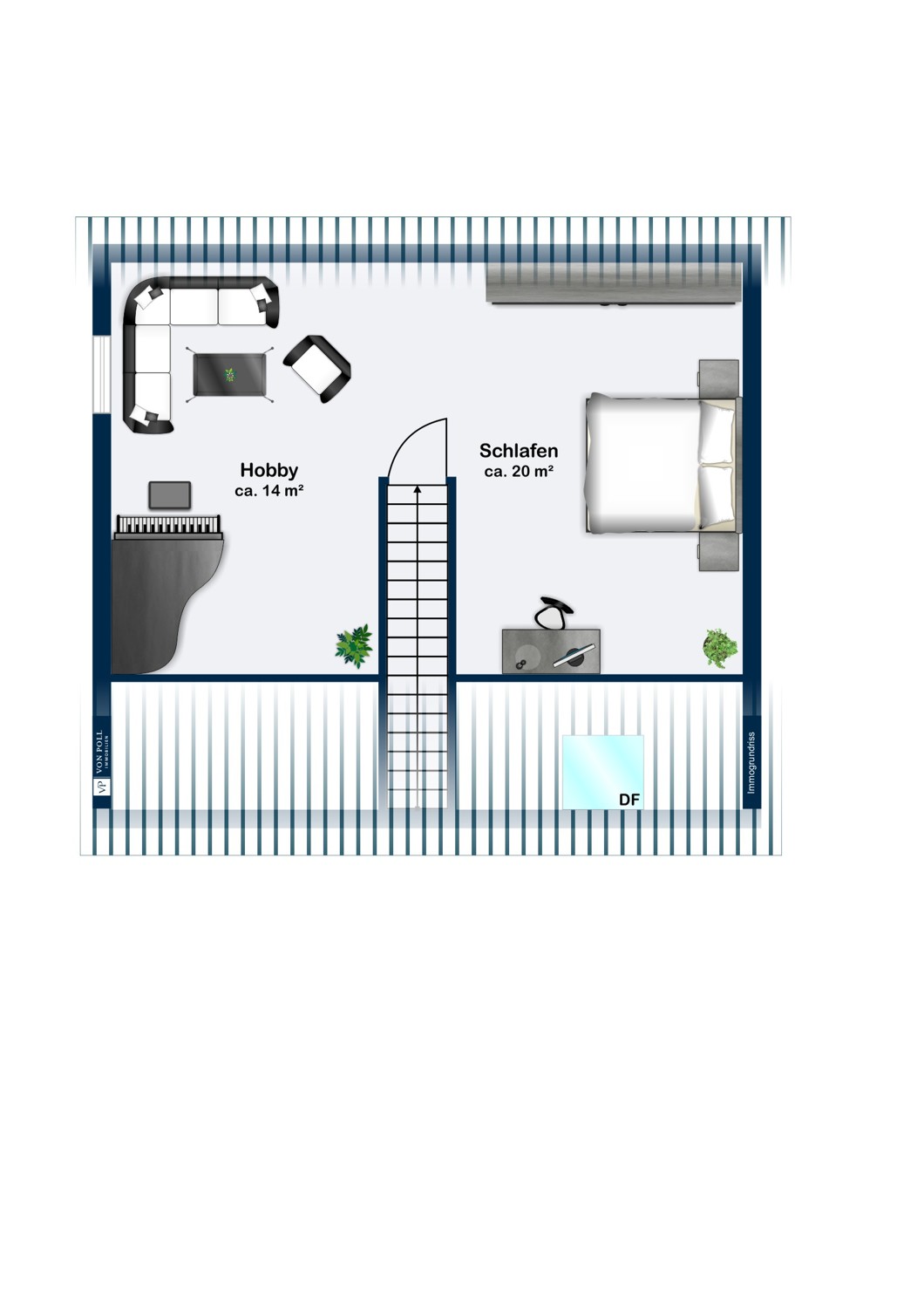 GRUNDRISS DACHGESCHOSS