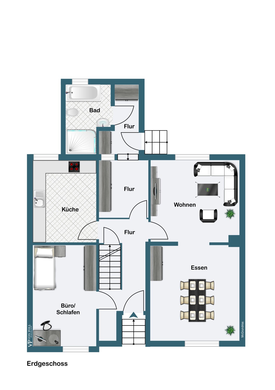 Platz für Ihre Träume - großzügiges Reihenendhaus mit Garten und Garage