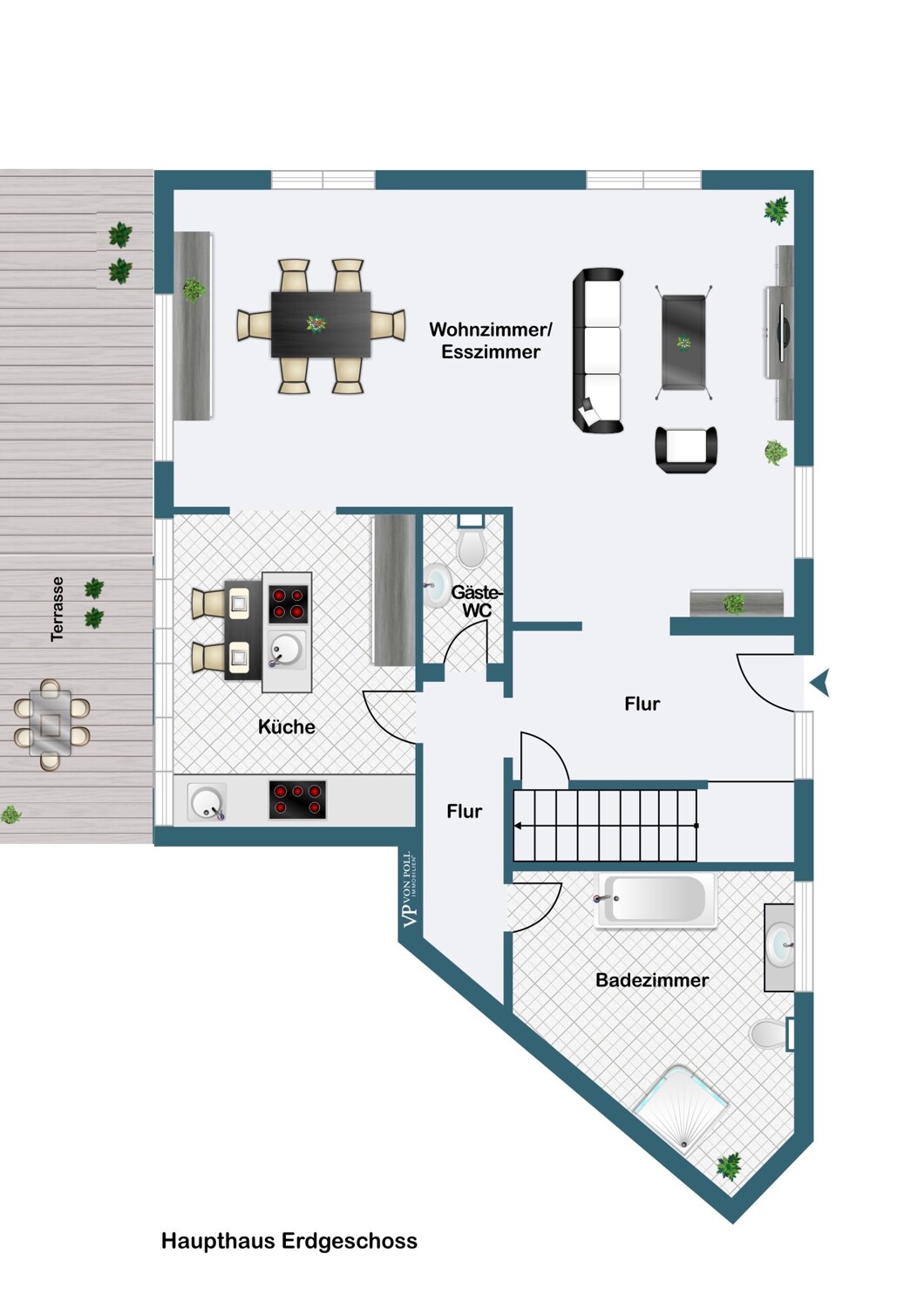 Haupthaus EG