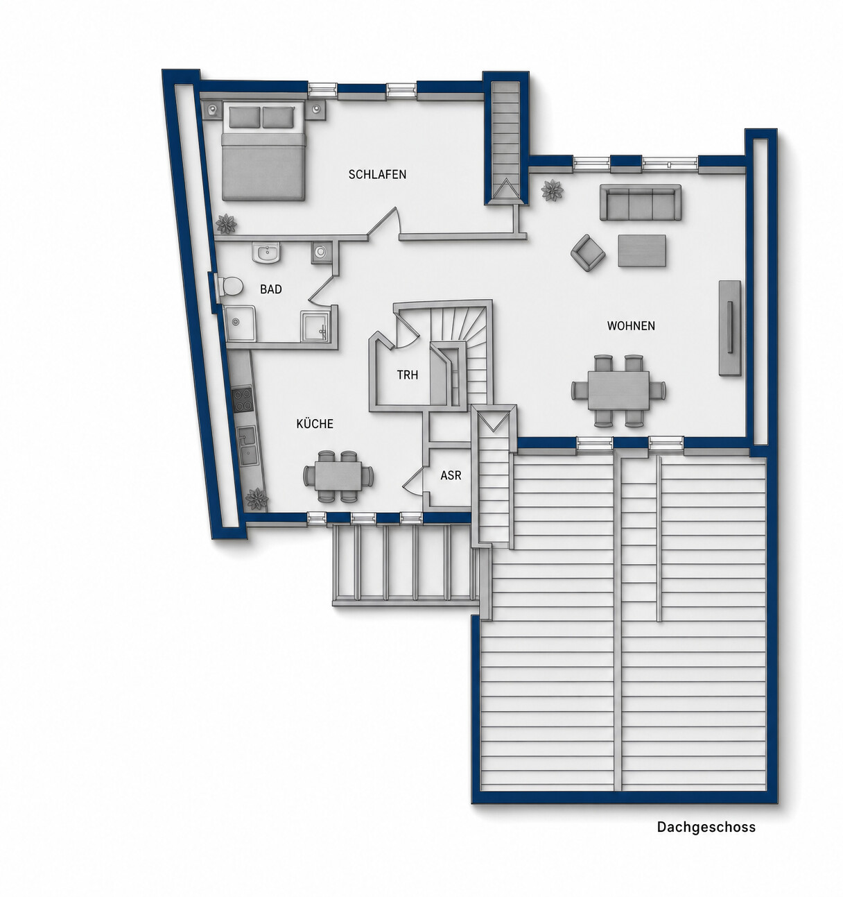 Stilvolle 2-Zimmer-Wohnung in Mindener Altsatdt