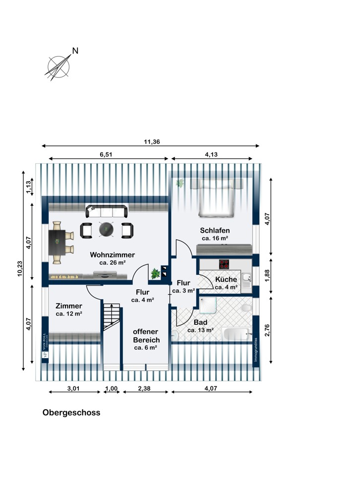 Grundriss Dachgeschoss Grundriss Dachgeschoss