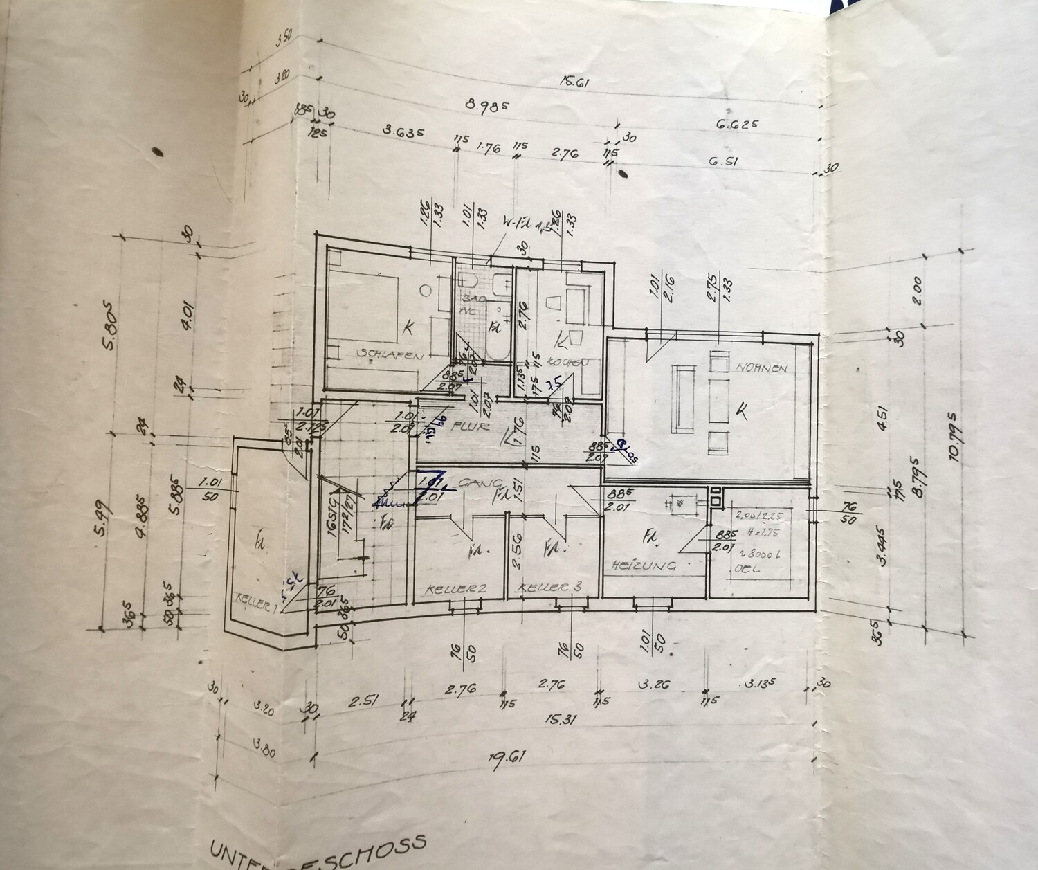 Grundriss Untergeschoss Grundriss Untergeschoss