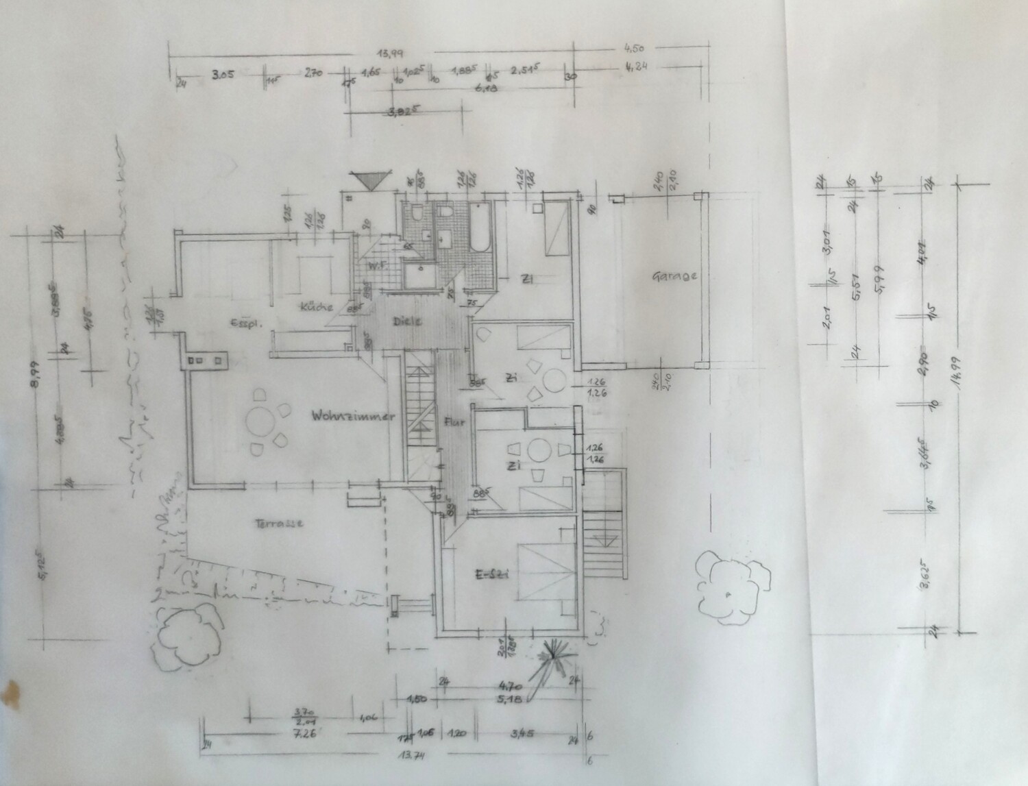 Grundriss Erdgeschoss Grundriss Erdgeschoss