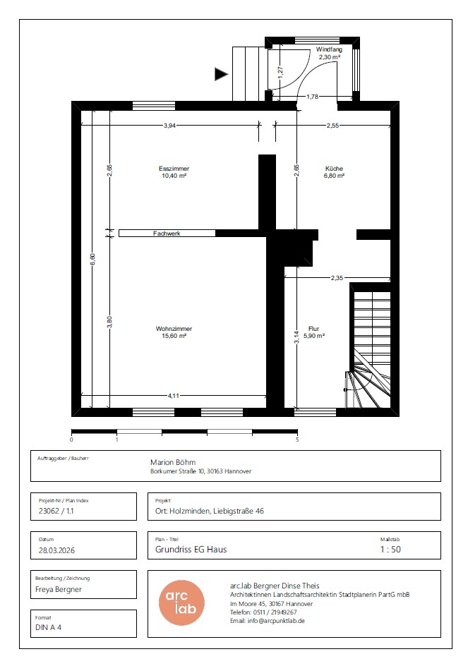 Grundriss Erdgeschoss