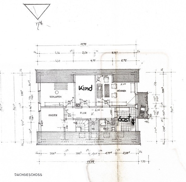 Grundriss Dachgeschoss