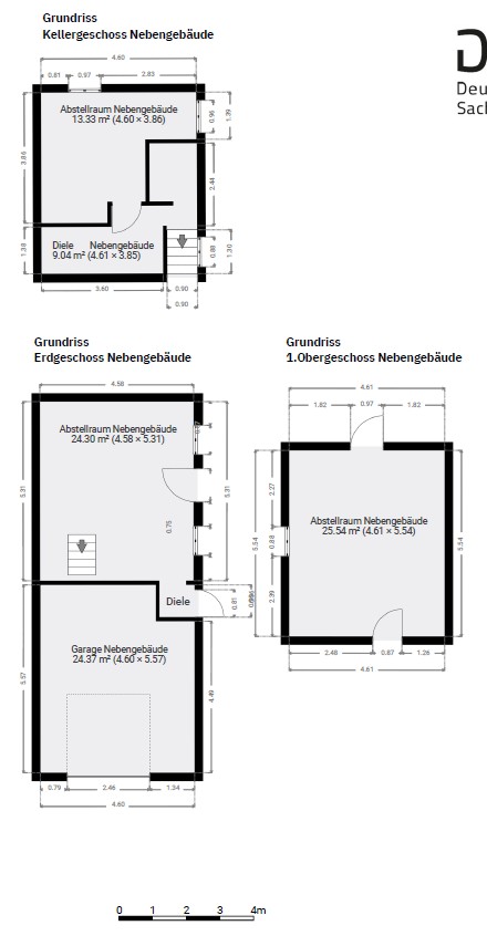 Grundriss Nebengebäude