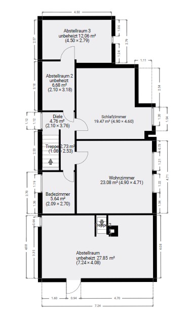 Grundriss Dachgeschoss