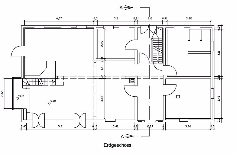 Grundriss Erdgeschoss