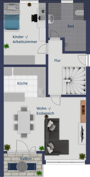 2. Obergeschoss 2. Obergeschoss