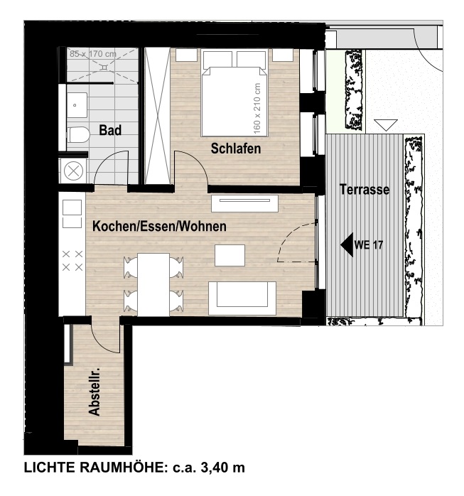 Terrassenwohnung 17