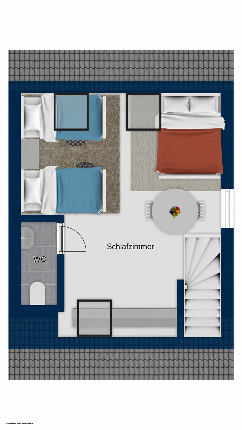 Grundriss Dachgeschoss