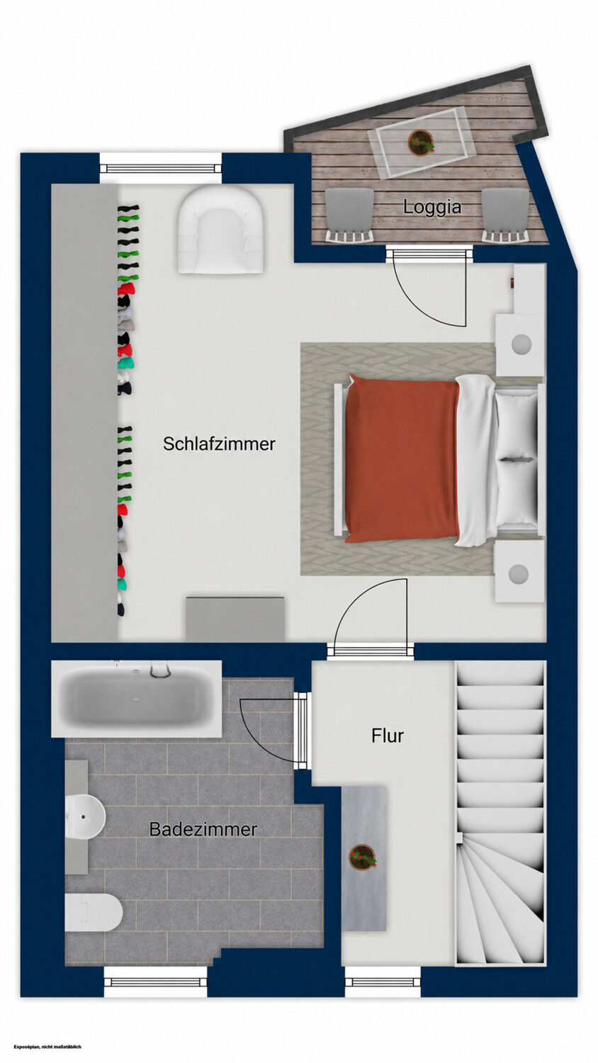 Grundriss Obergeschoss