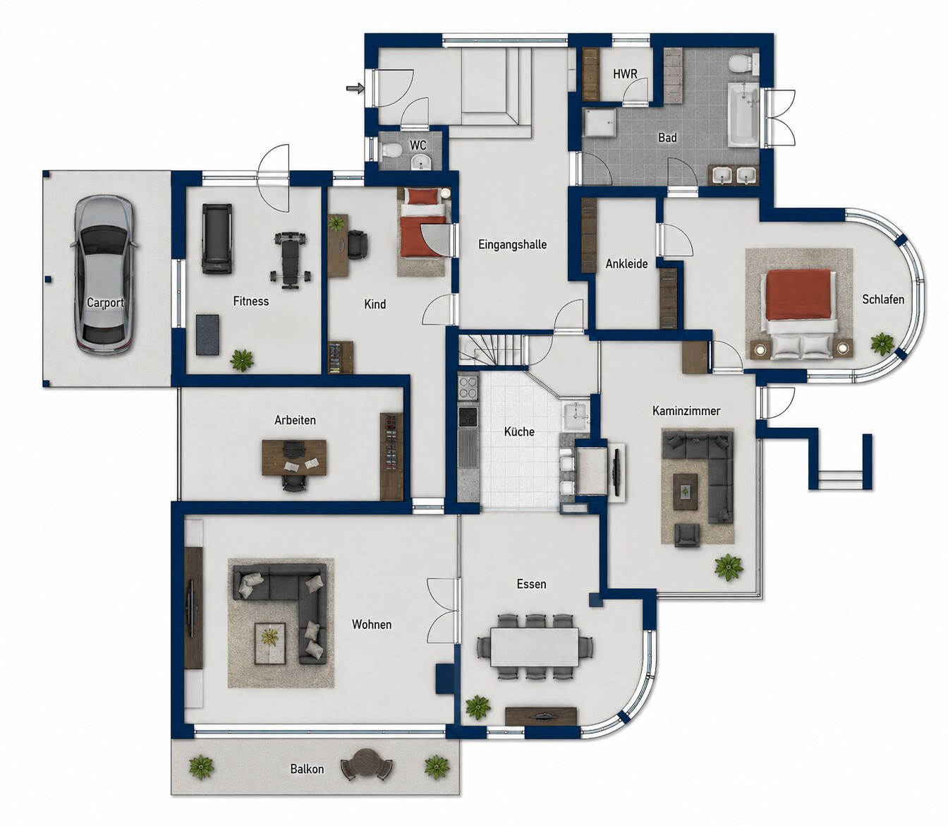 Grundriss EG