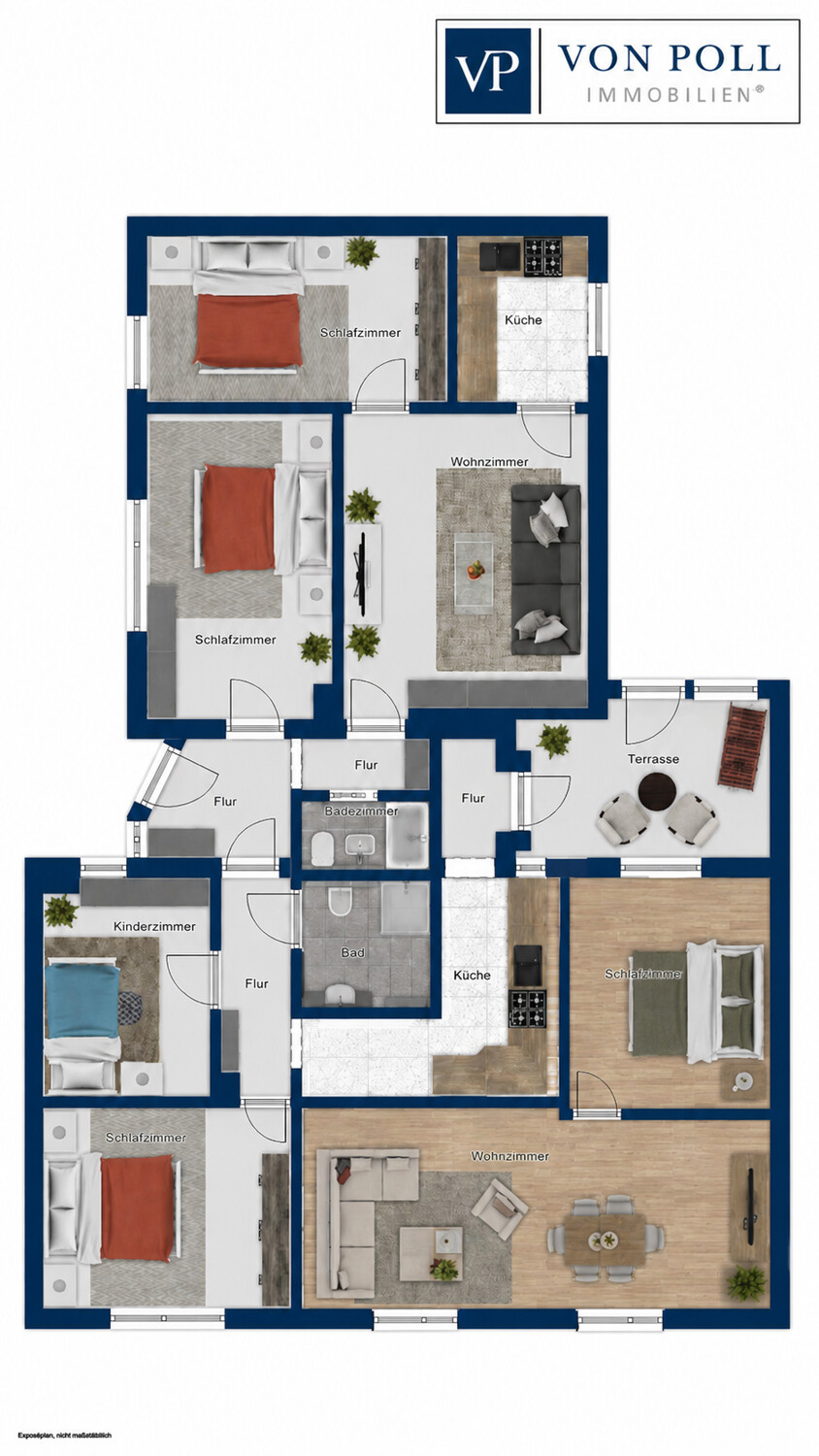 Alternativgrundriss 4 Zimmer