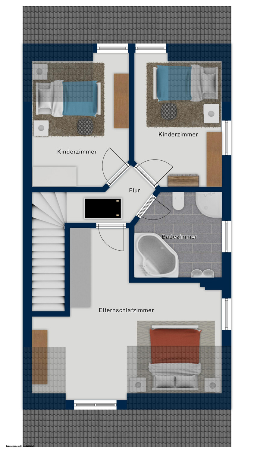 Grundriss Obergeschoss