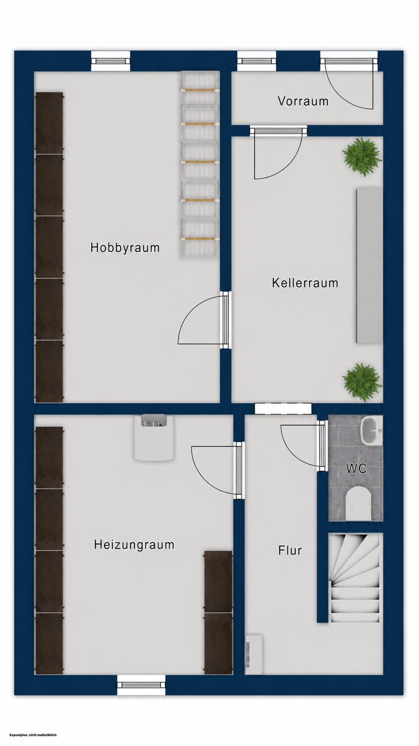 Grundriss Kellergeschoss