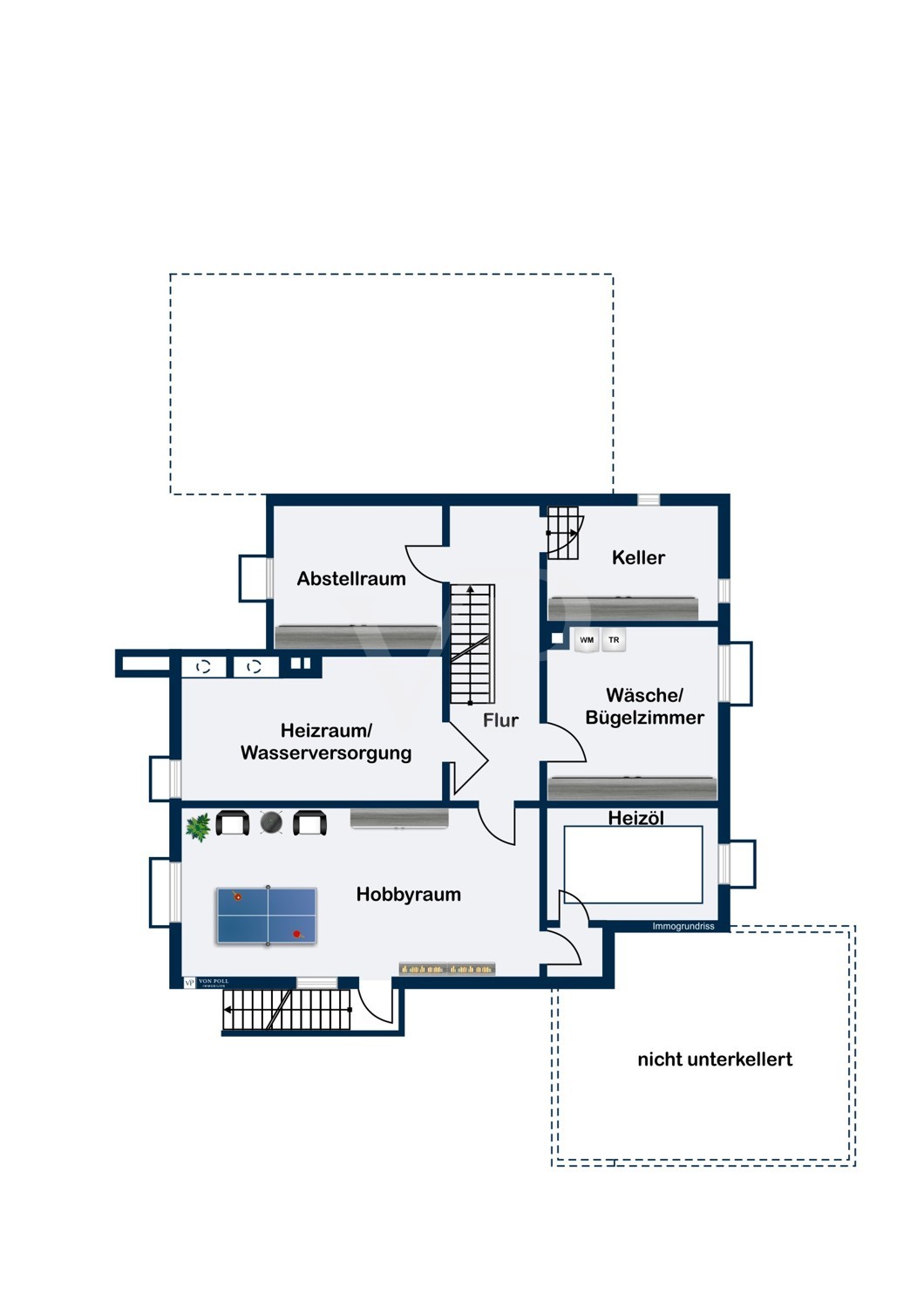 Grundriss Untergeschoss