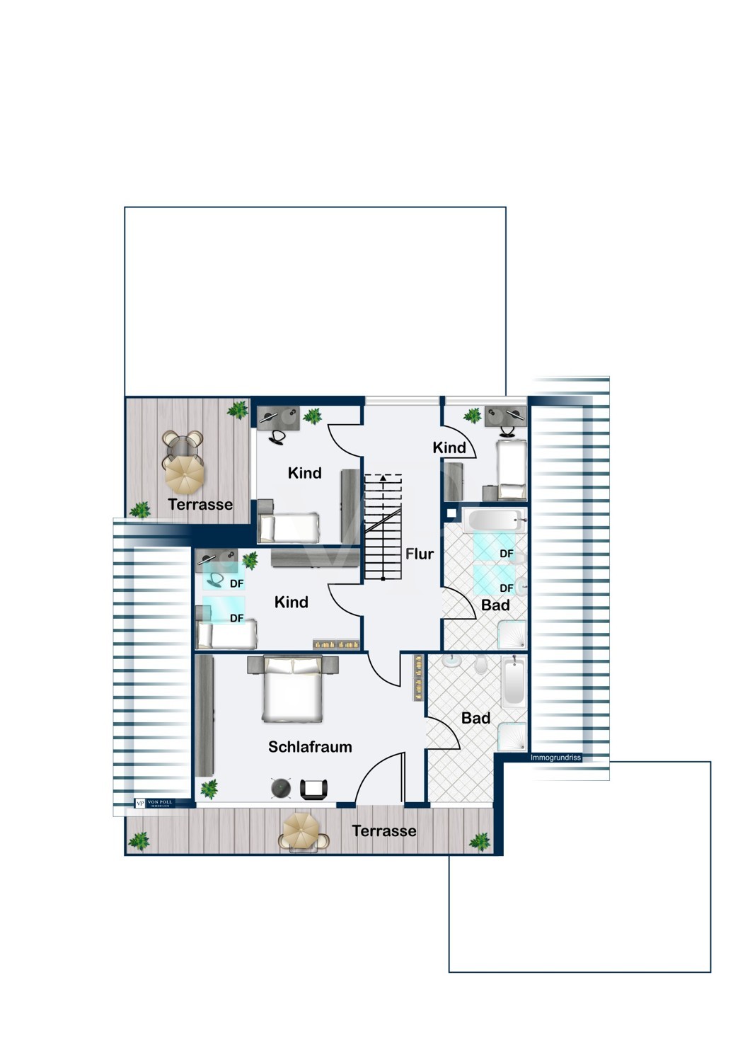 Grundriss Obergeschoss