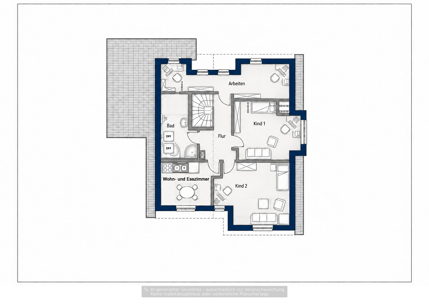 Grundriss DG