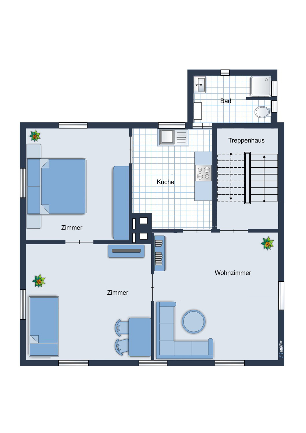Grundriss OG
