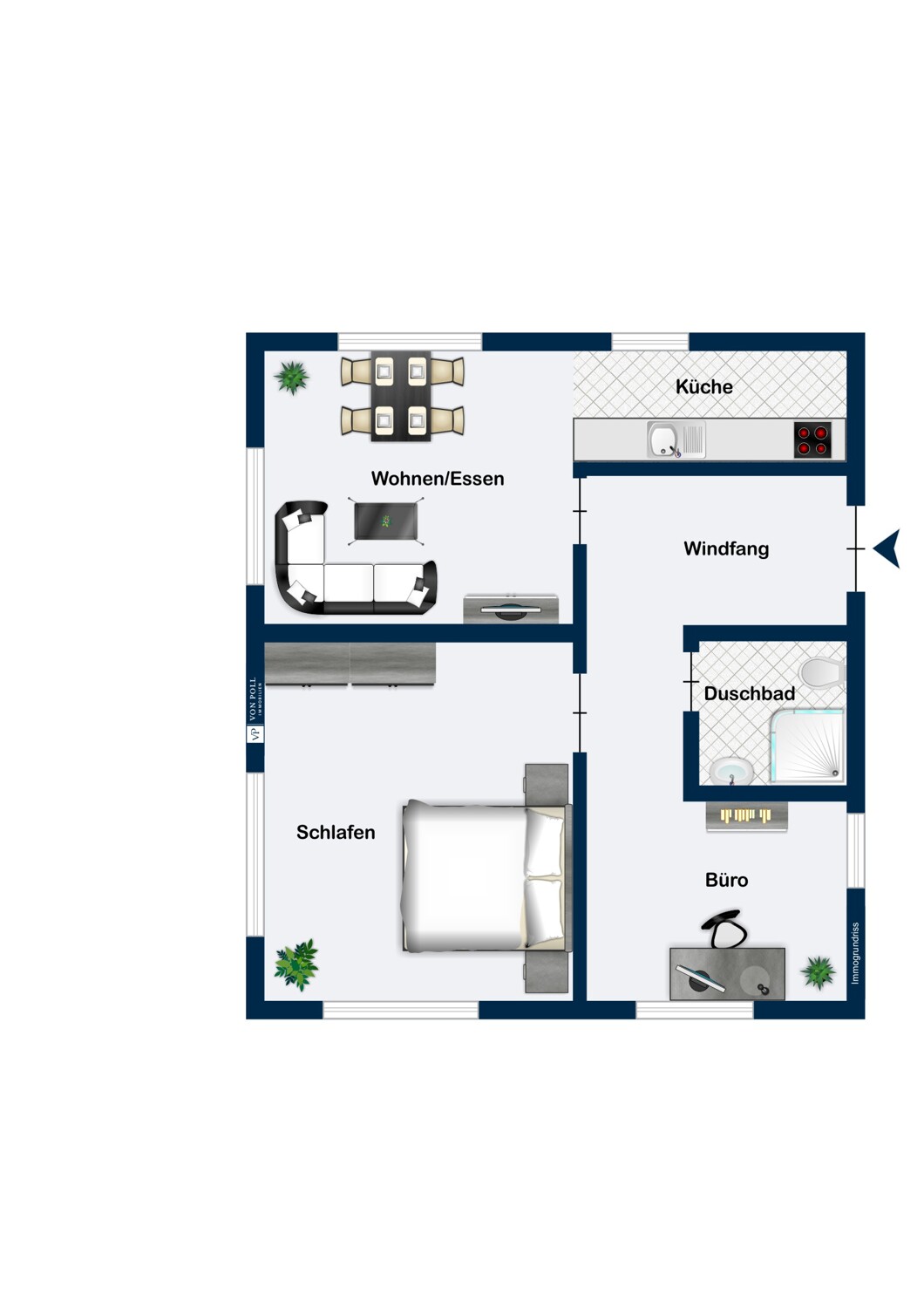 Grundriss EG Haus 2
