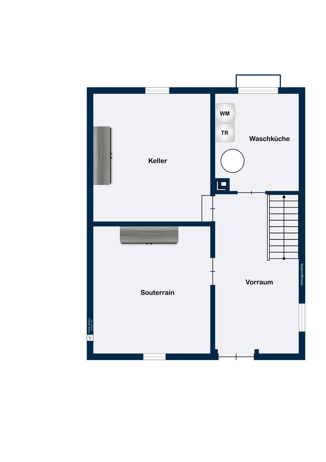 Grundriss UG Haus 1