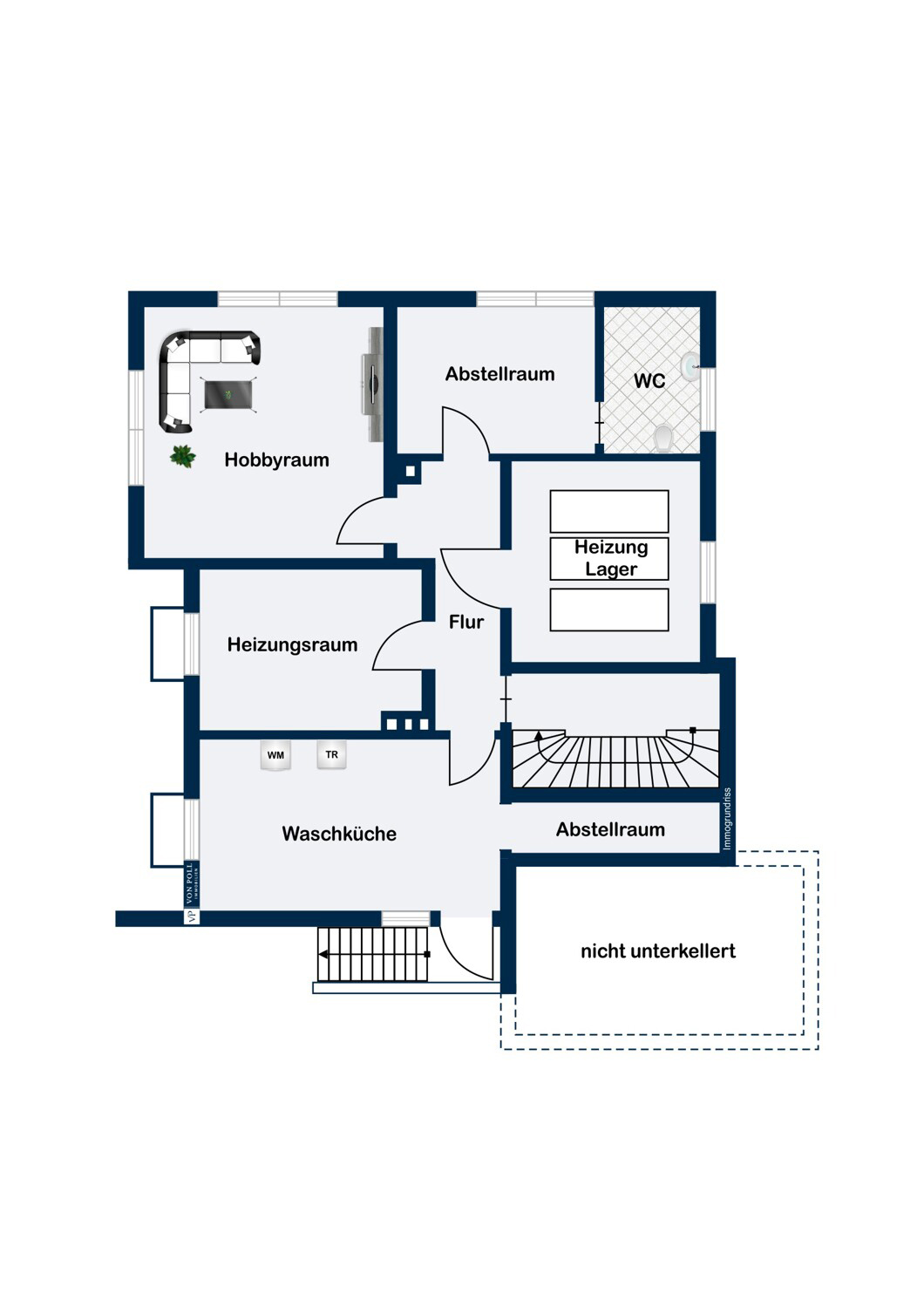 Grundriss Untergeschoss