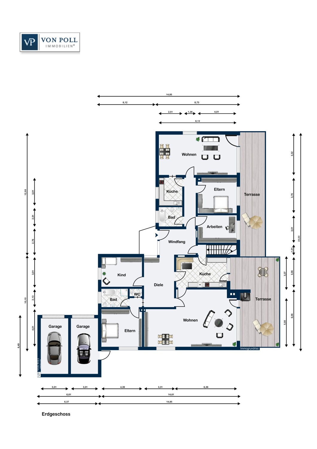 Grundriss Erdgeschoss