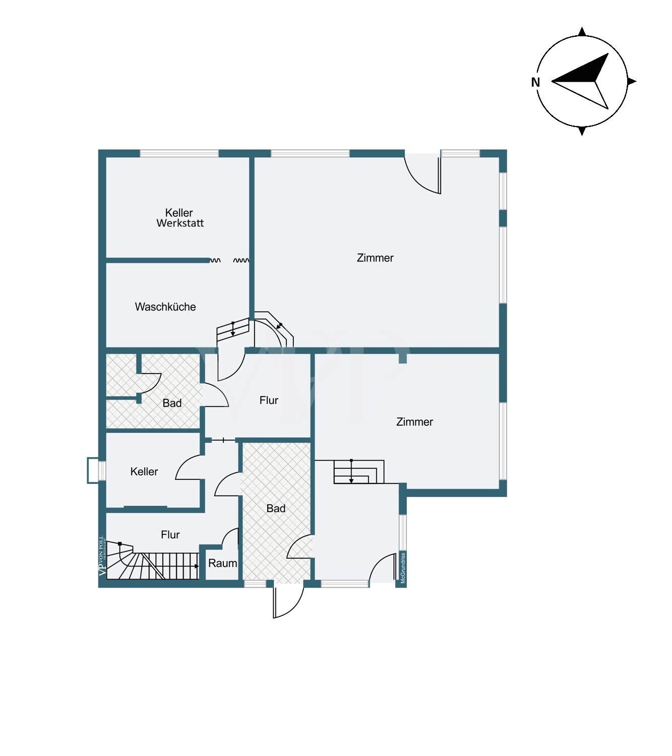 Grundriss Souterrain