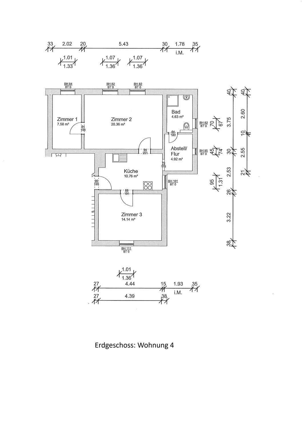 Wohnung 4 - Erdgeschoss