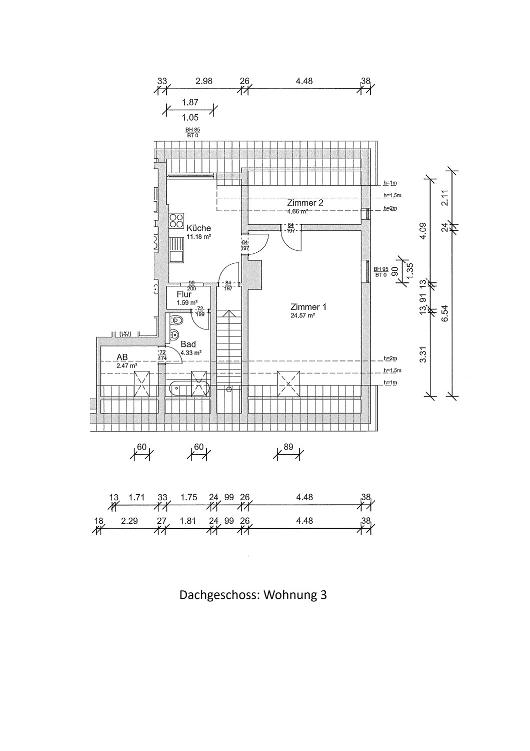 Wohnung 3 - Dachgeschoss