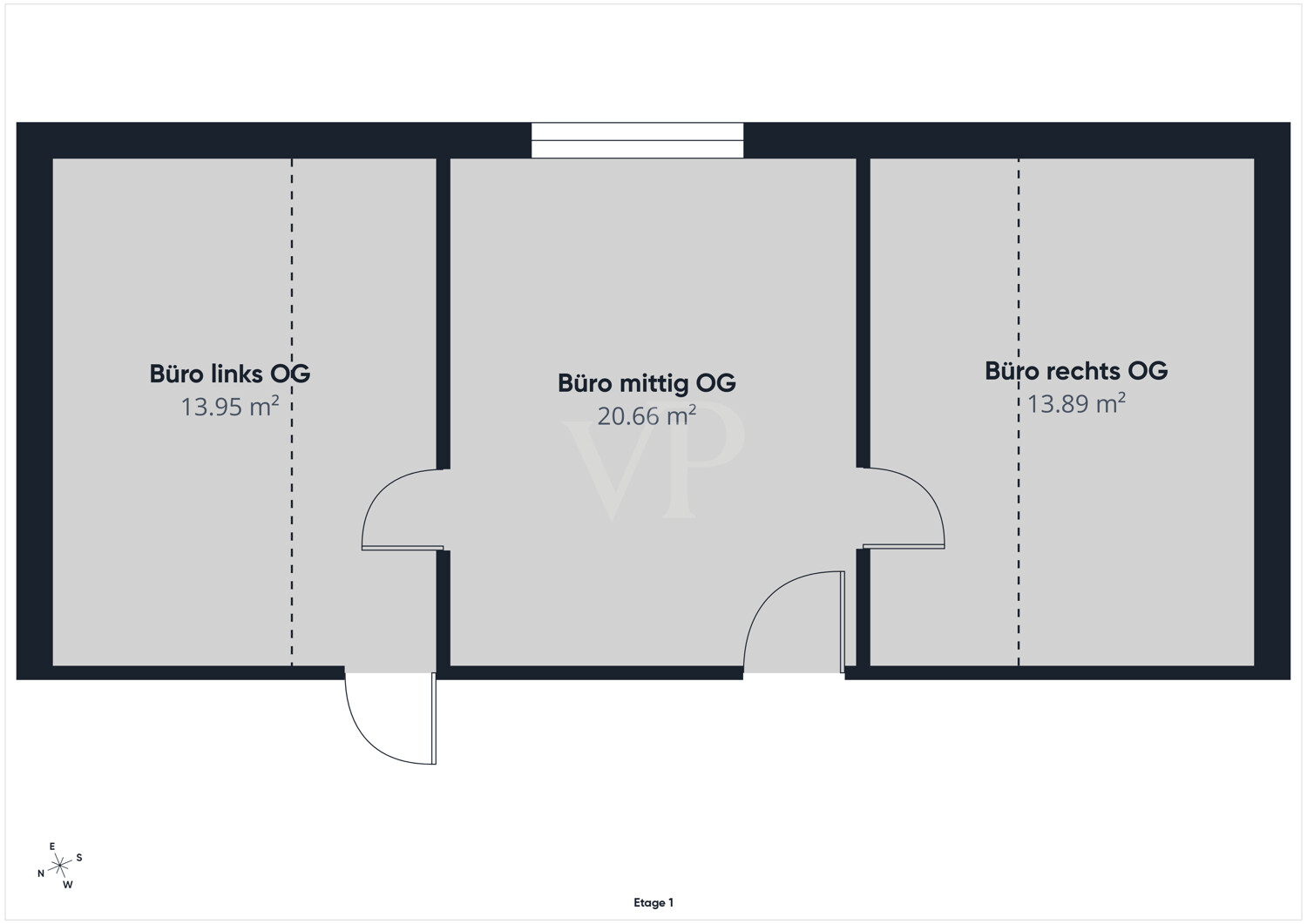 Grundriss 1. Etage
