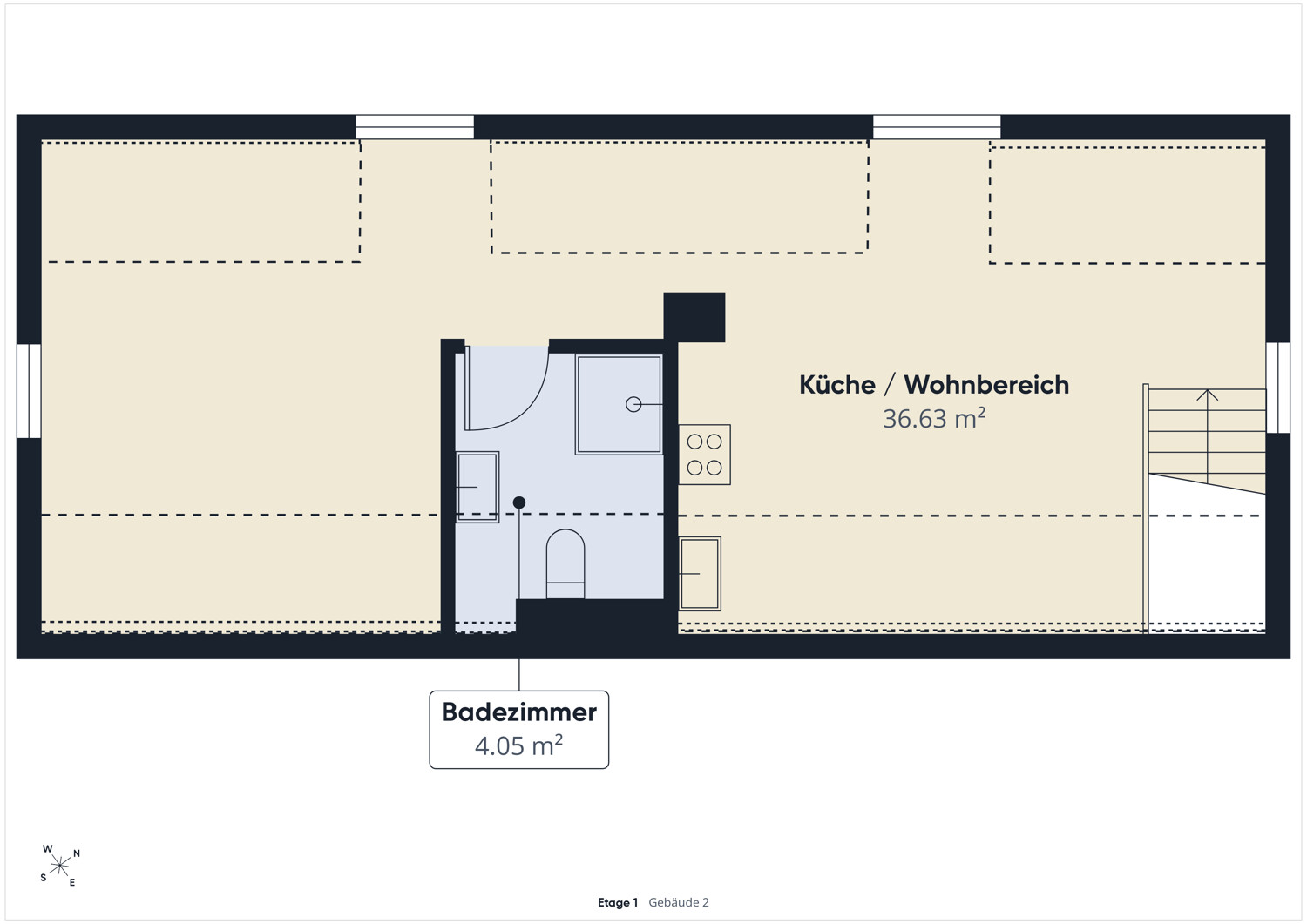 Haus B - Dachgeschoss