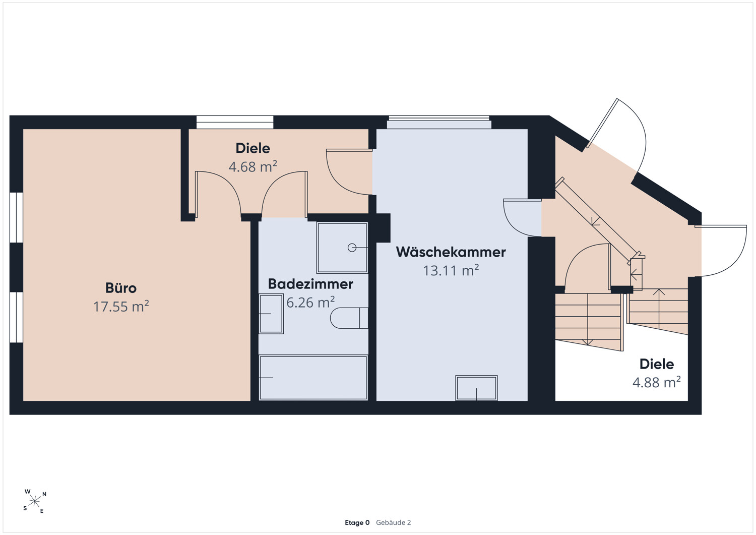Haus B - Erdgeschoss